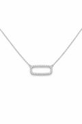 Diamond Bar Pendant