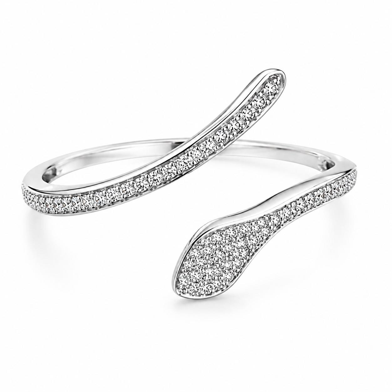 Diamond Snake Ring