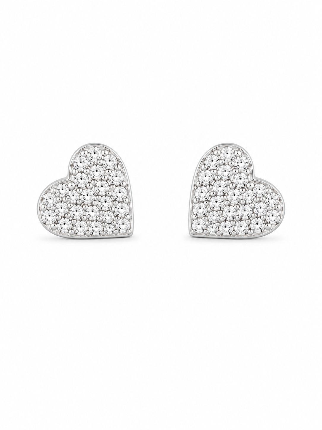 Diamond Cluster Stud Earrings